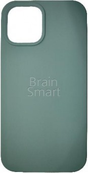 Чехол накладка силиконовая iPhone 12 Pro Max Silicone Case Сосновый Зеленый (58) фото