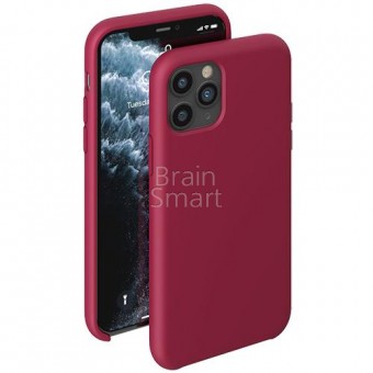 Чехол Liguid Silicone Case для Apple iPhone 11 Pro, красный, картон, Deppa (87289) фото