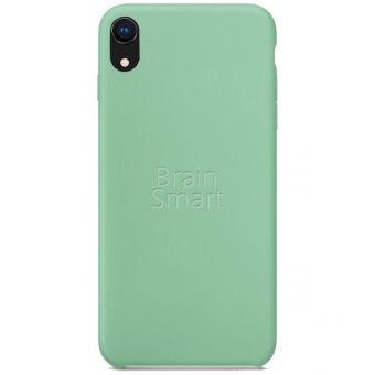 Чехол накладка силиконовая iPhone XR Silicone Case (1) Оливковый фото