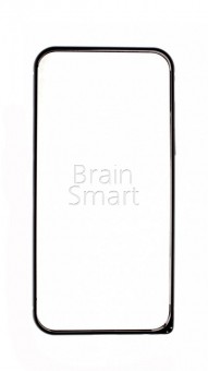 Чехол бампер iPhone 6/6S Deppa Alum Bumper черный фото