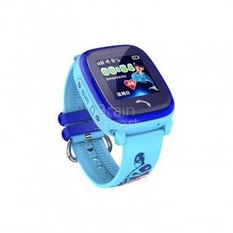Часы-телефон детские DF25 синий фото