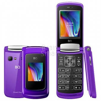 Мобильный телефон BQ Dream DUO 2433 Фиолетовый фото