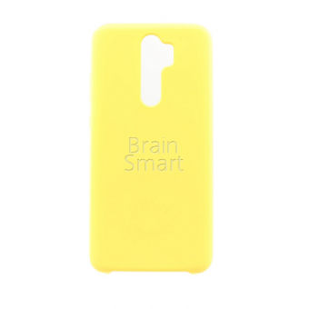 Чехол накладка силиконовая Xiaomi Redmi Note 8 Pro Silicone Case (4) Желтый фото
