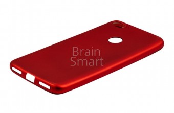 Чехол накладка силиконовая Xiaomi Redmi Note 5A Brauffen красный фото