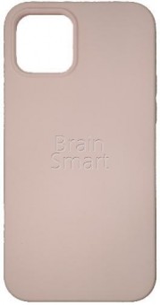 Чехол накладка силиконовая iPhone 12/12Pro Monarch Premium PS-01 Пудровый фото