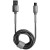 USB кабель Partner Micro USB (1,2m) (2.1A) в нейлоновой оплетке Серый фото