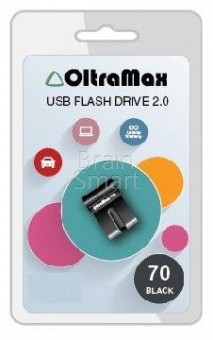 USB флеш Drive OltraMax 8 ГБ 70 черный фото