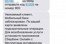 «Сбербанк» блокирует мобильный банкинг за перевод «числа зверя»