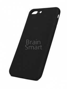 Чехол накладка силиконовая iPhone 7GP/8GP Monarch Premium PS-01 Черный фото