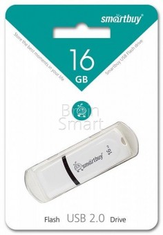 Память USB Flash Smart Buy Paean 16 ГБ white фото
